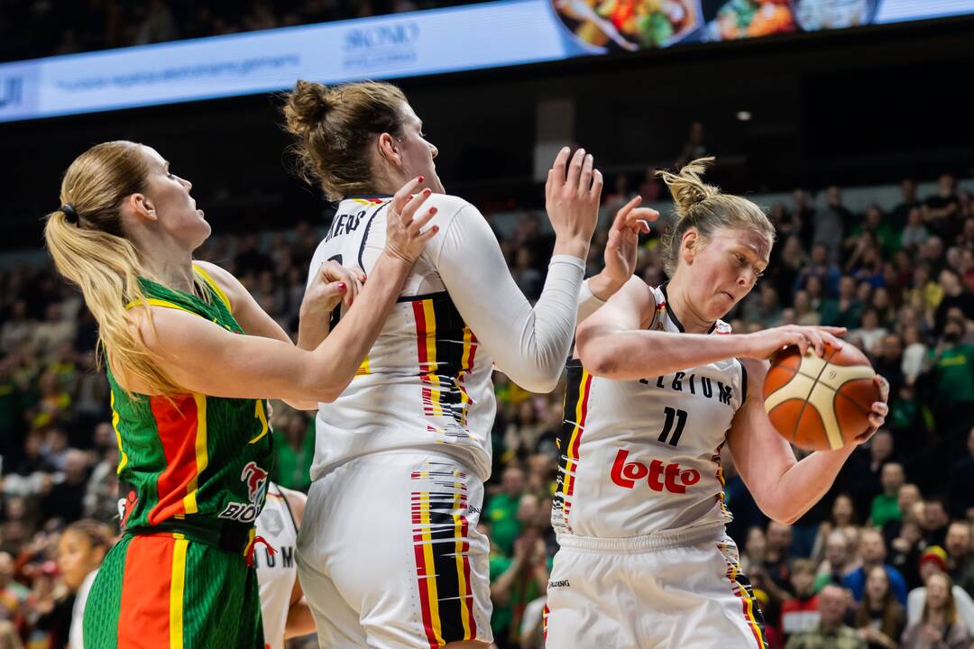 Europos moterų krepšinio čempionato atrankos rungtynės: Lietuva – Belgija