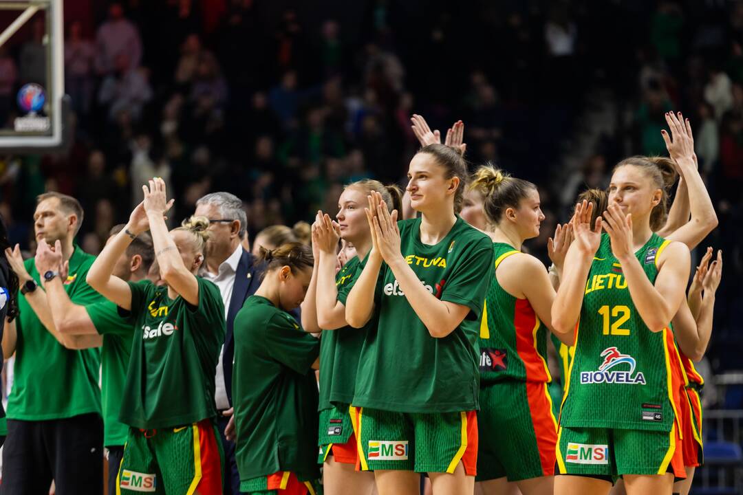Europos moterų krepšinio čempionato atrankos rungtynės: Lietuva – Belgija