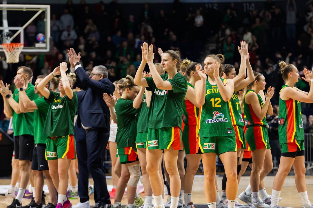 Europos moterų krepšinio čempionato atrankos rungtynės: Lietuva – Belgija