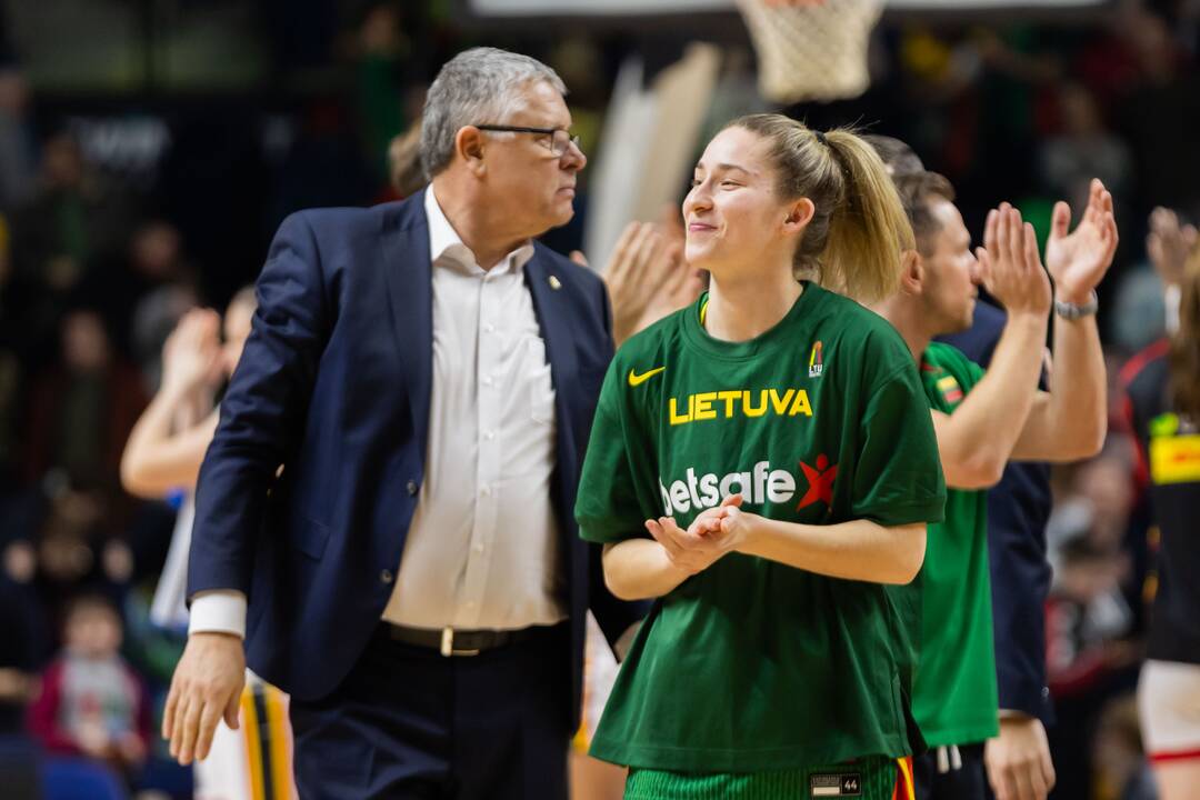 Europos moterų krepšinio čempionato atrankos rungtynės: Lietuva – Belgija