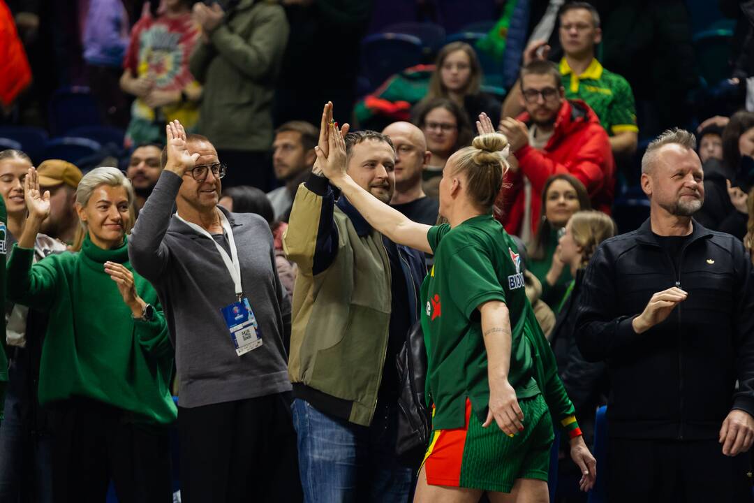 Europos moterų krepšinio čempionato atrankos rungtynės: Lietuva – Belgija