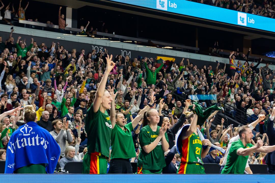 Europos moterų krepšinio čempionato atrankos rungtynės: Lietuva – Belgija