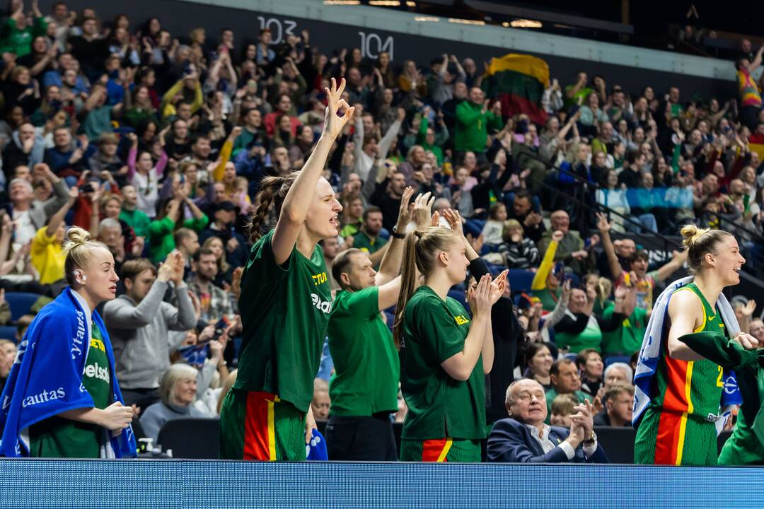 Europos moterų krepšinio čempionato atrankos rungtynės: Lietuva – Belgija
