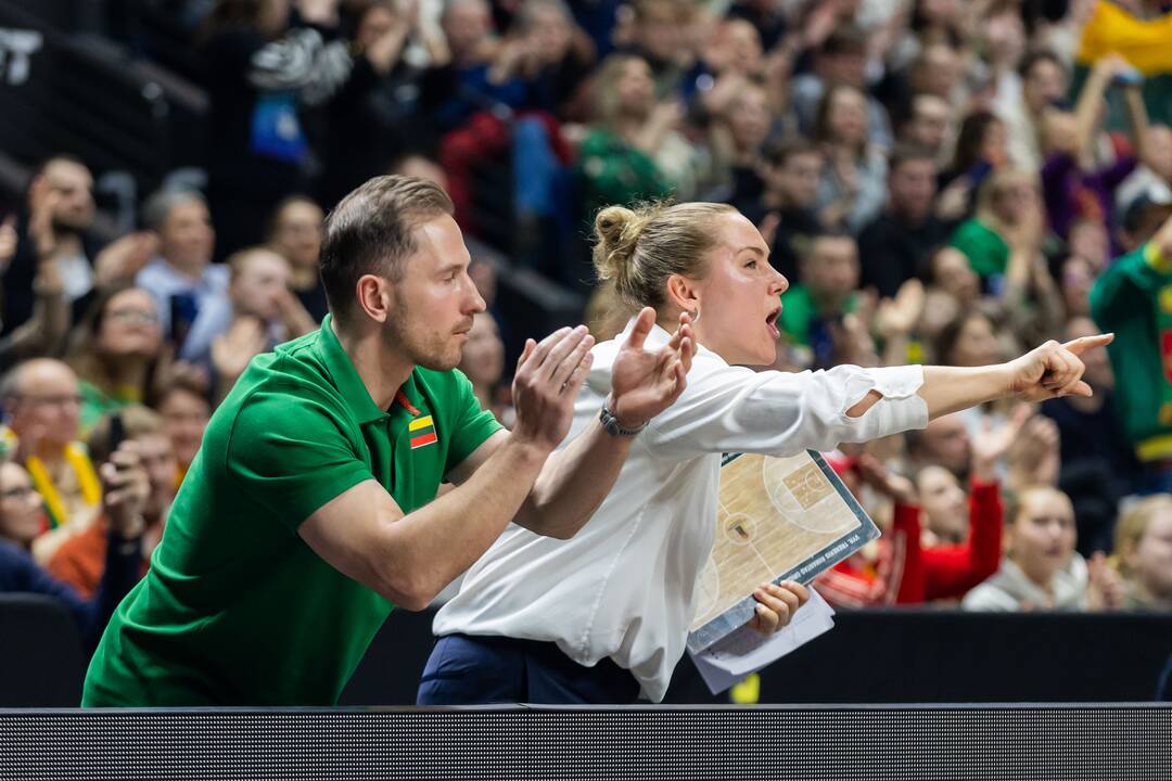 Europos moterų krepšinio čempionato atrankos rungtynės: Lietuva – Belgija