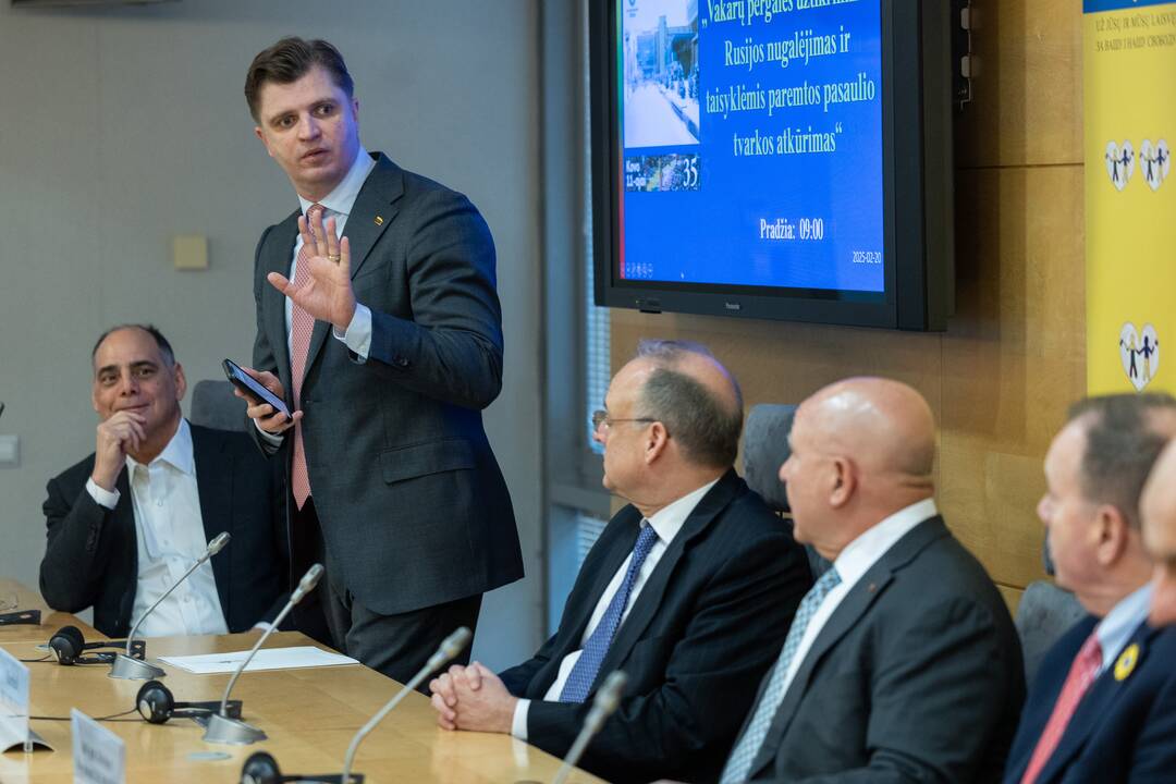 Tarptautinė konferencija „Vilniaus saugumo forumas 2025“ Seime