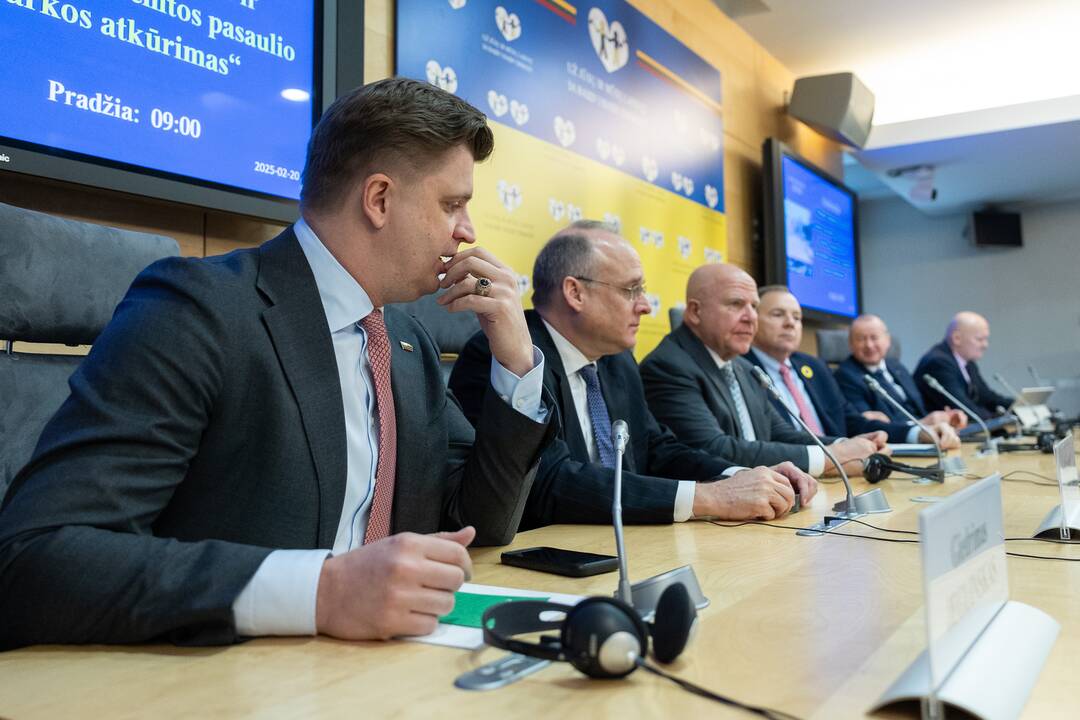Tarptautinė konferencija „Vilniaus saugumo forumas 2025“ Seime