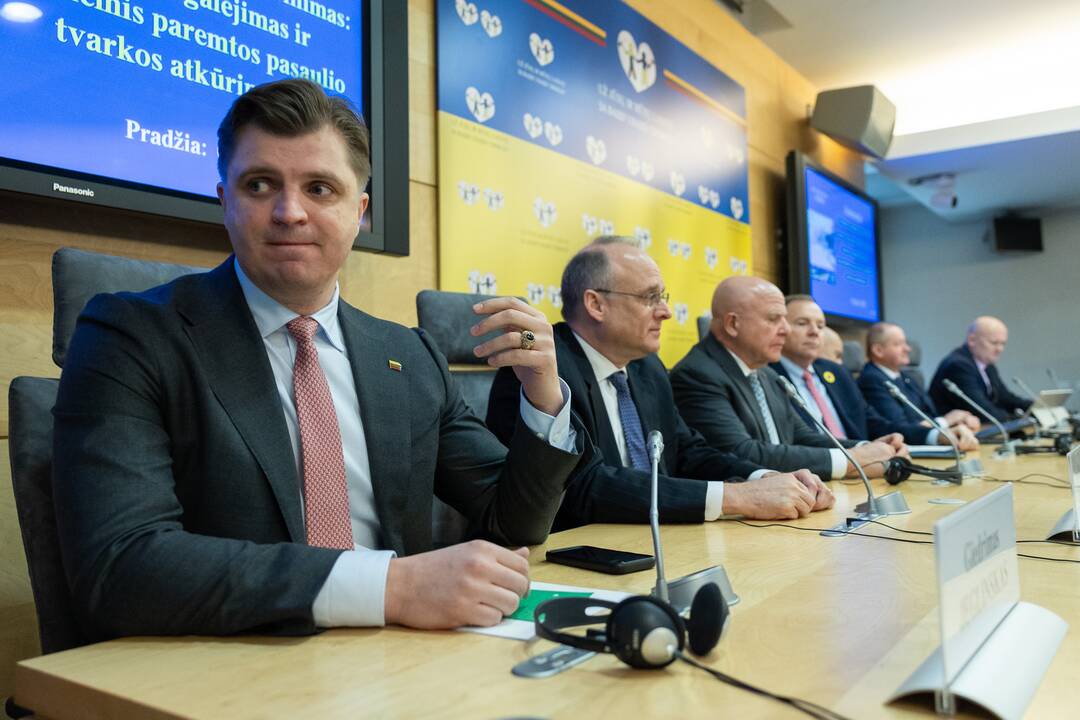 Tarptautinė konferencija „Vilniaus saugumo forumas 2025“ Seime
