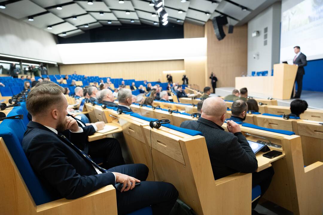 Tarptautinė konferencija „Vilniaus saugumo forumas 2025“ Seime