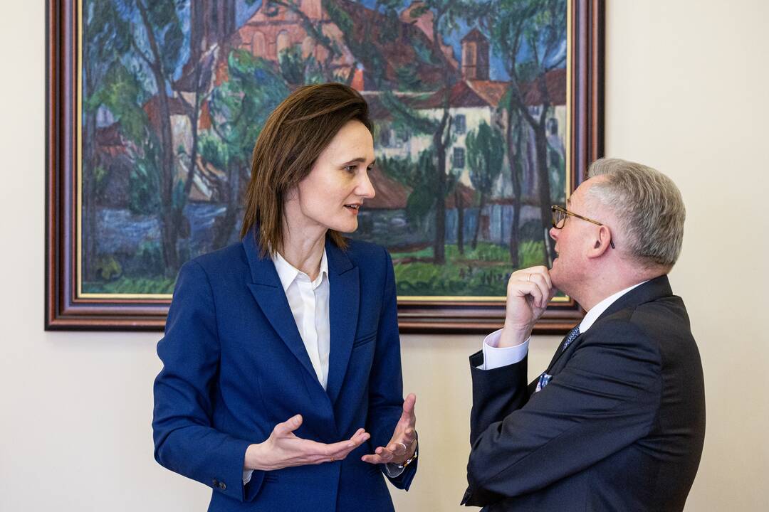 Prezidentas susitiko su Seimo valdyba