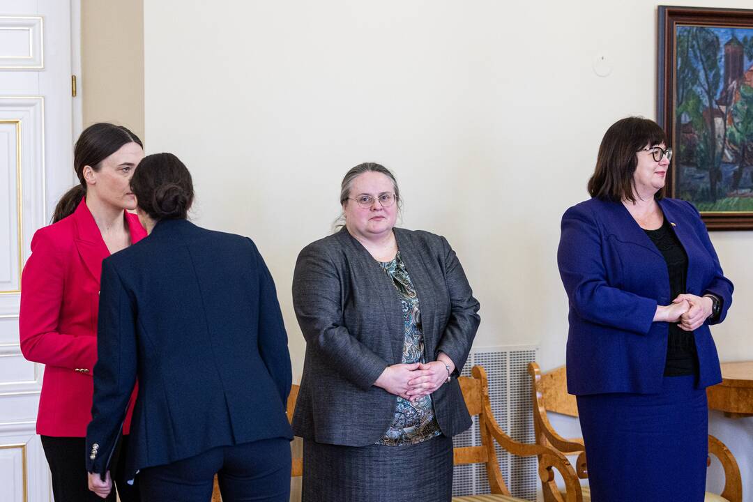 Prezidentas susitiko su Seimo valdyba