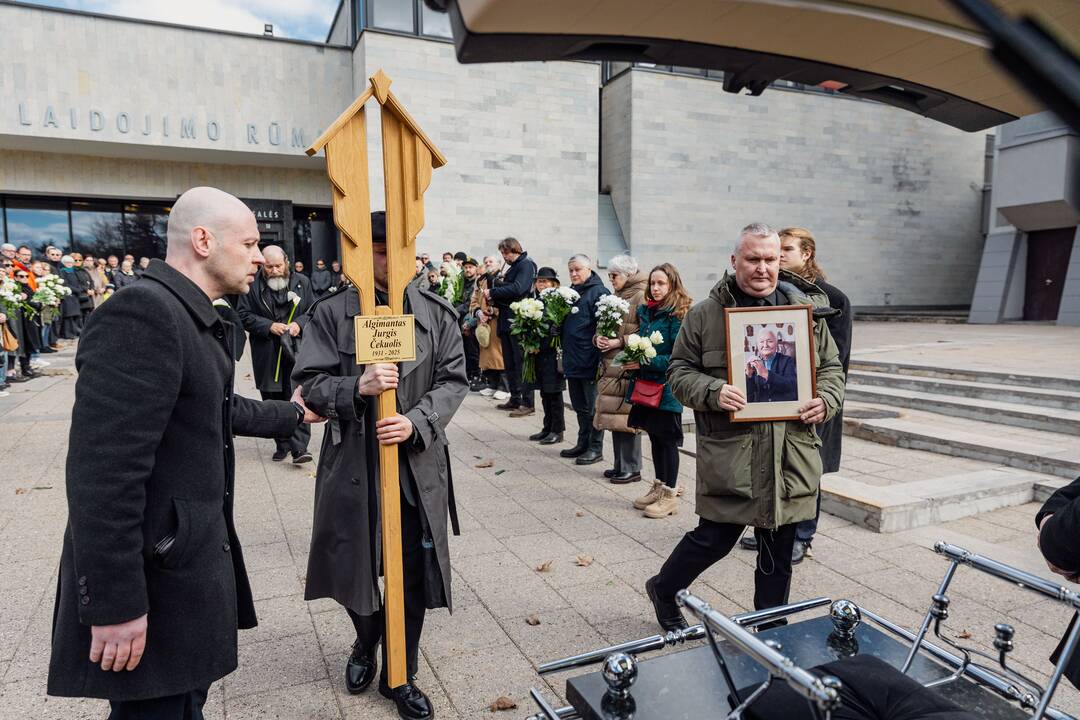 Algimanto Čekuolio laidotuvės