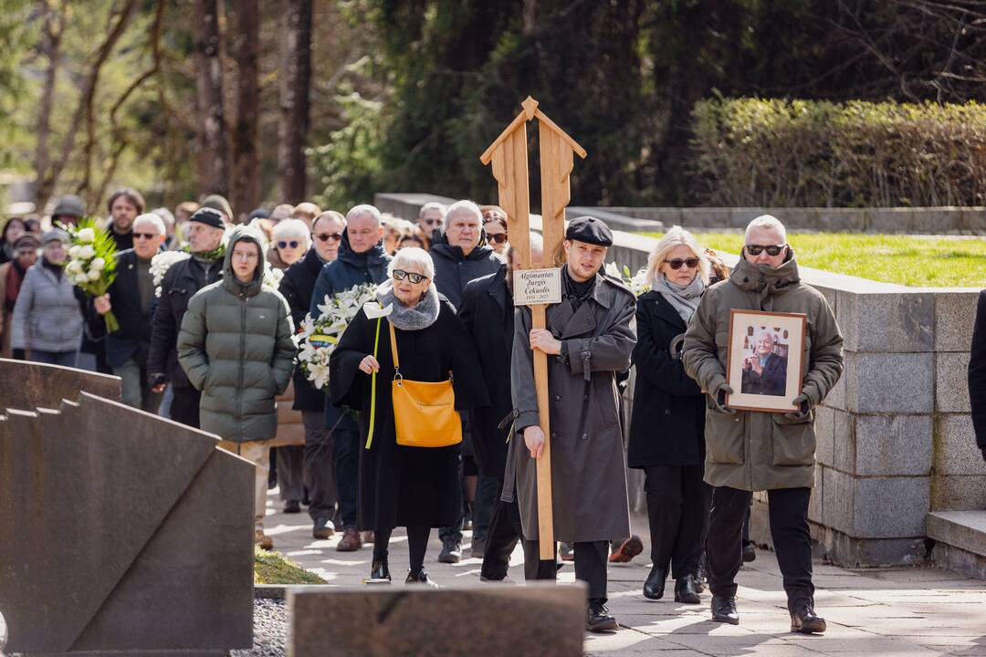 Algimanto Čekuolio laidotuvės