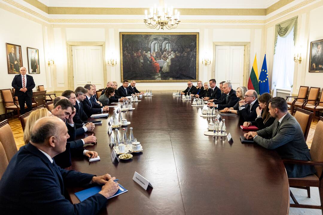 Prezidentas aptarė užsienio politikos ir saugumo klausimus