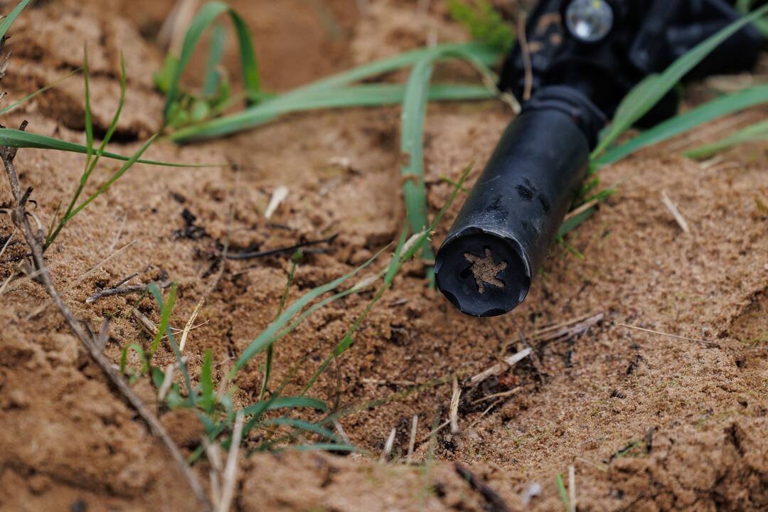 Viešojo saugumo tarnybos pratybos Kauno rajone