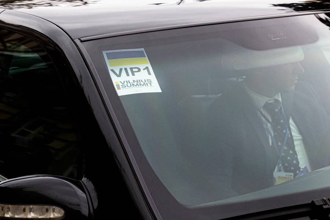 Į Lietuvą atvyko Ukrainos prezidentas