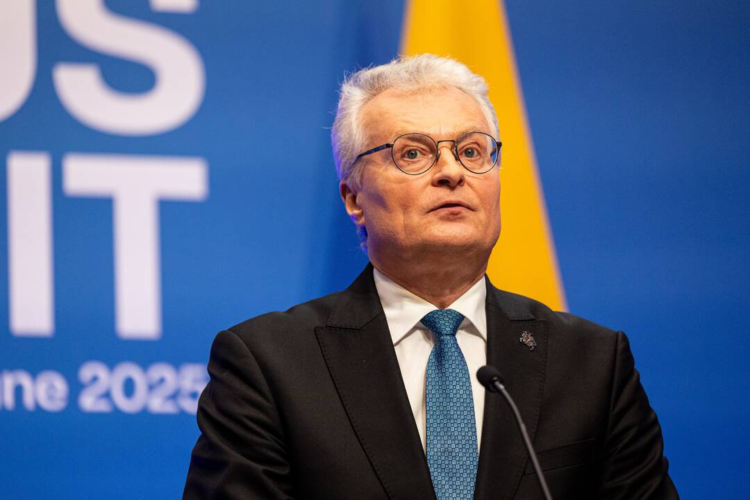 Vilniaus viršūnių susitikimo spaudos konferencija