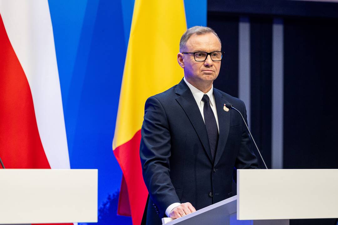 Vilniaus viršūnių susitikimo spaudos konferencija