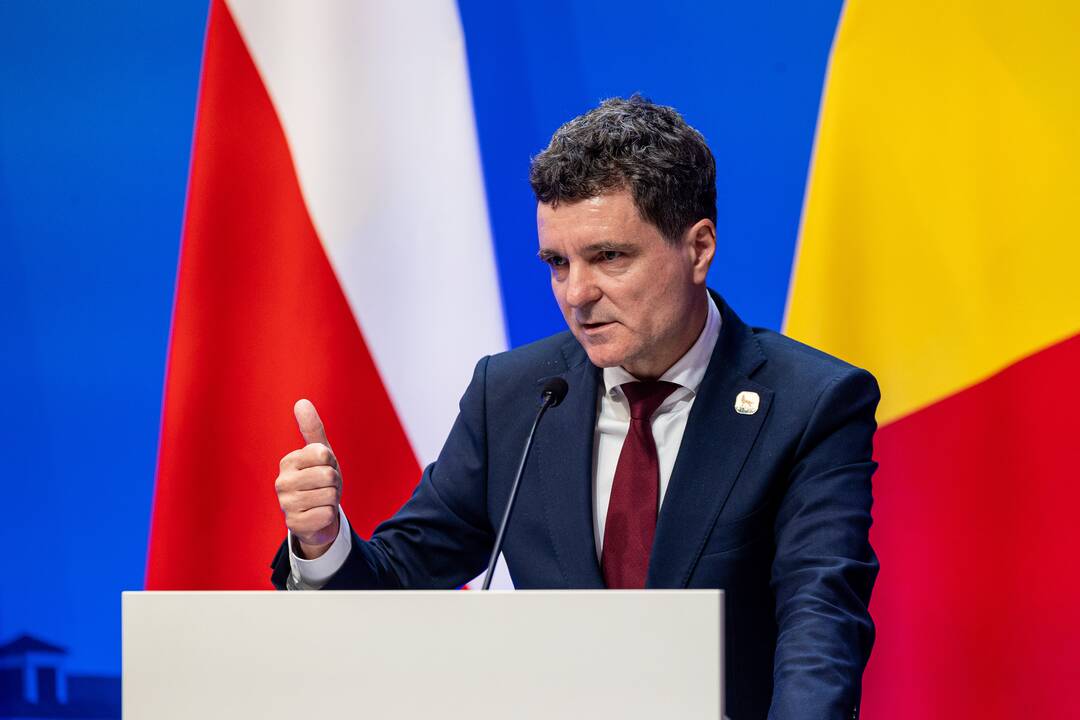 Vilniaus viršūnių susitikimo spaudos konferencija