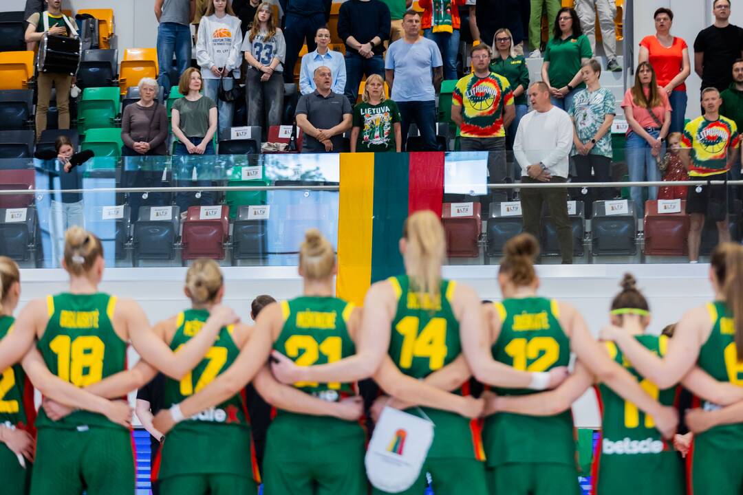 Kontrolinės moterų krepšinio rinktinės rungtynės: Lietuva – Švedija