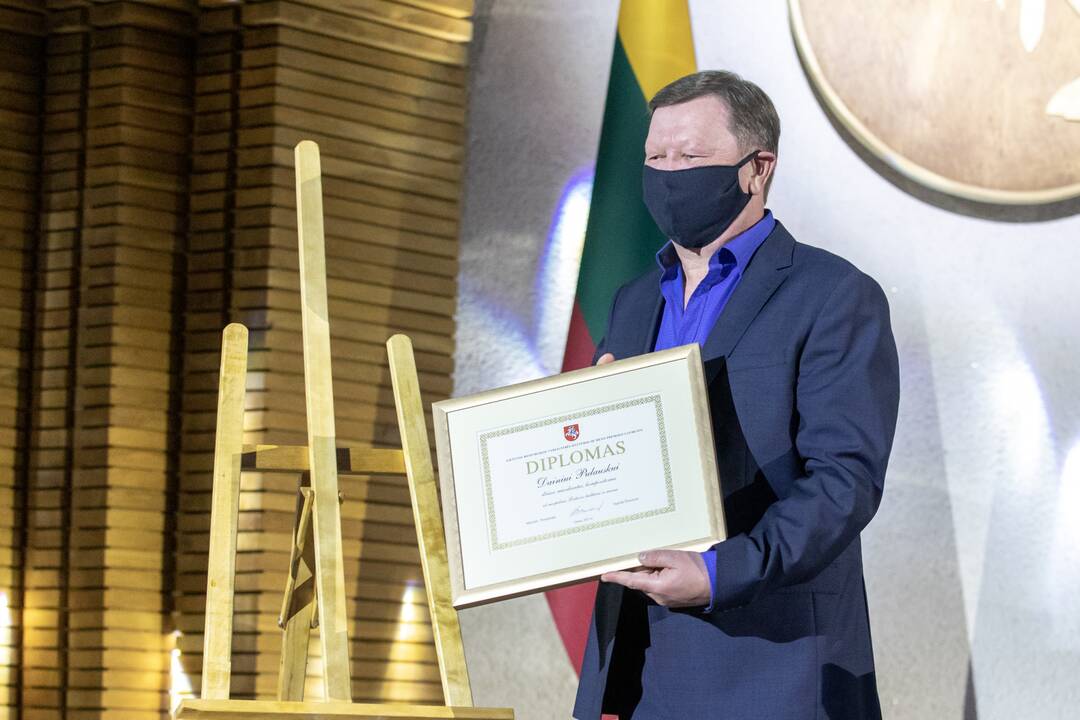 Dvylikai kūrėjų įteiktos Vyriausybės kultūros ir meno premijos