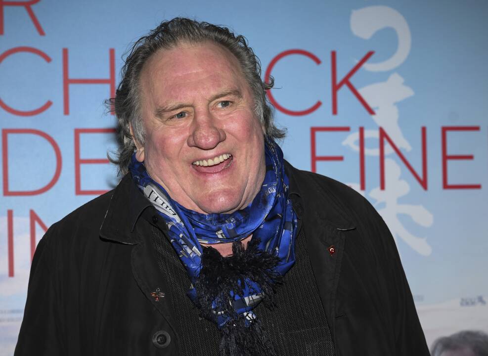 Iš prancūzų aktoriaus G. Depardieu atimtas Belgijos garbės titulas