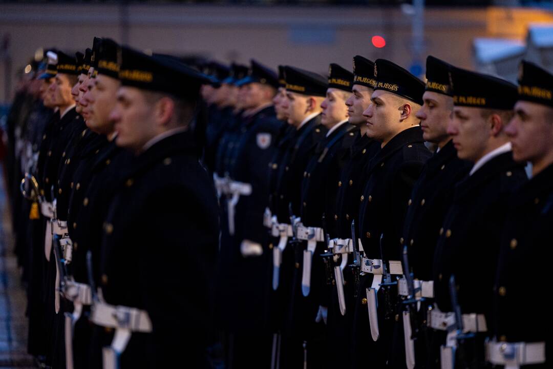 Italijos kariuomenės vado pasitikimo ceremonija
