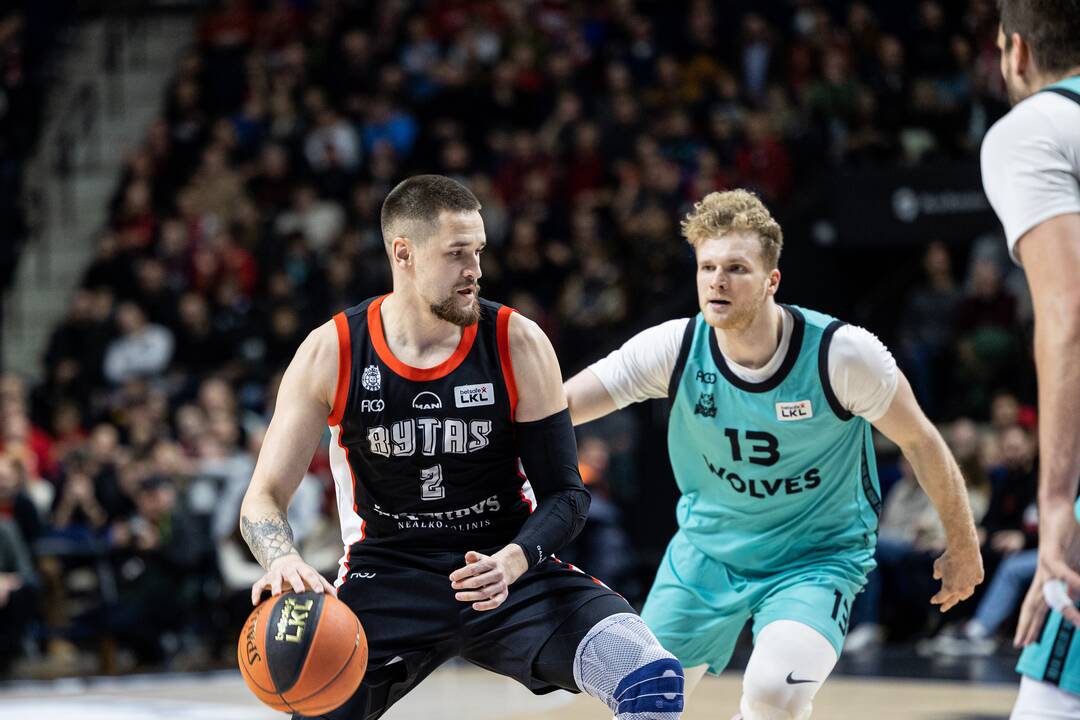 LKL rungtynės: Vilniaus „Rytas“ - „Wolves“