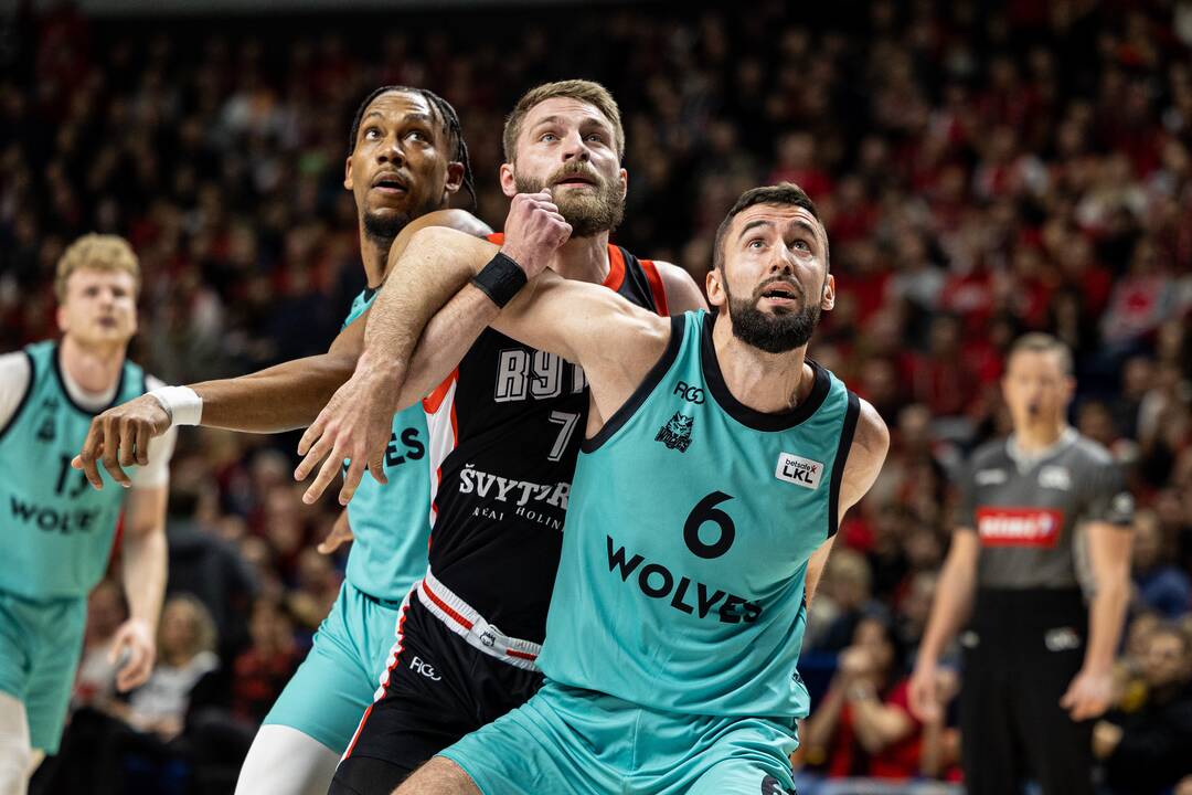 LKL rungtynės: Vilniaus „Rytas“ - „Wolves“