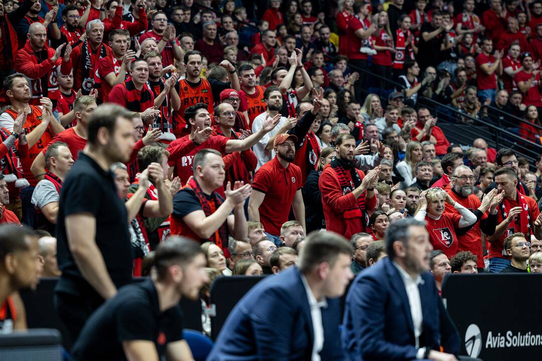 LKL rungtynės: Vilniaus „Rytas“ - „Wolves“