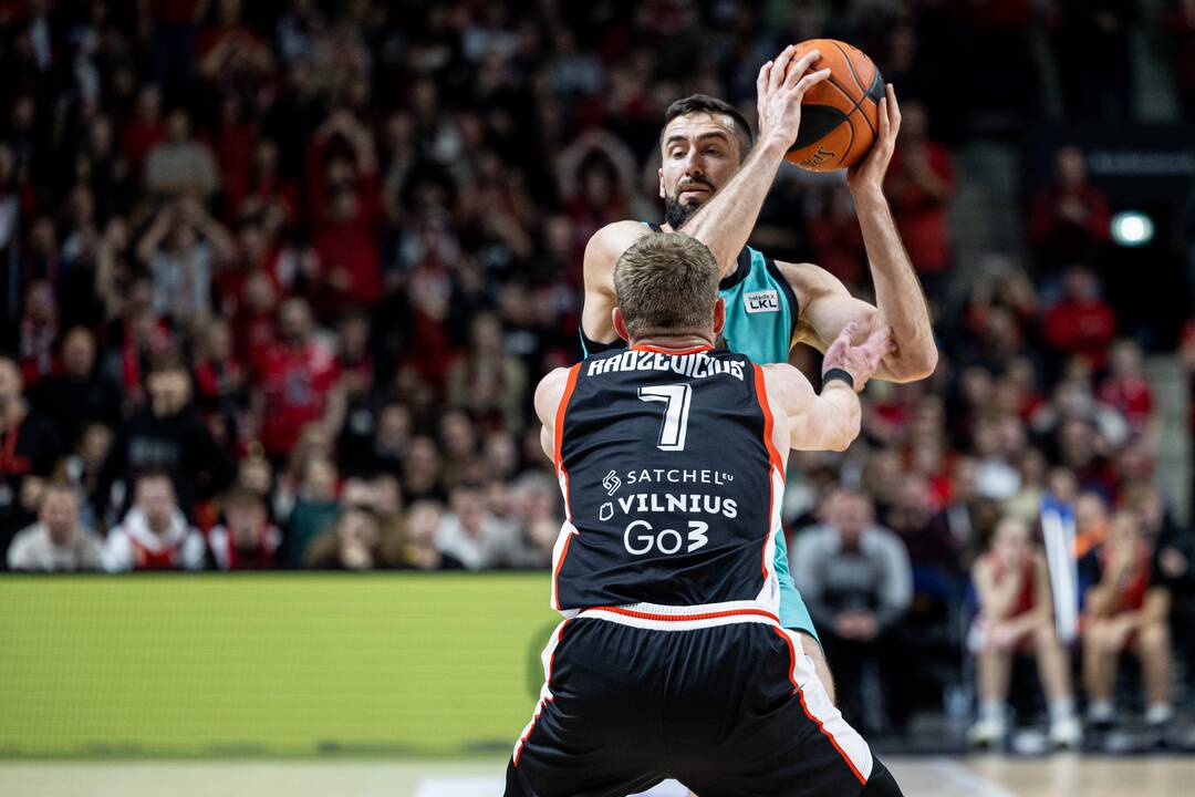 LKL rungtynės: Vilniaus „Rytas“ - „Wolves“