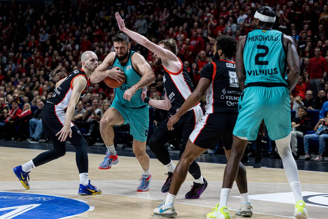 LKL rungtynės: Vilniaus „Rytas“ - „Wolves“