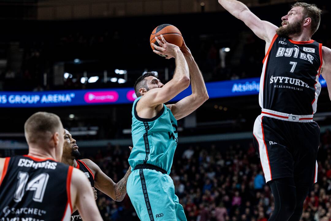 LKL rungtynės: Vilniaus „Rytas“ - „Wolves“