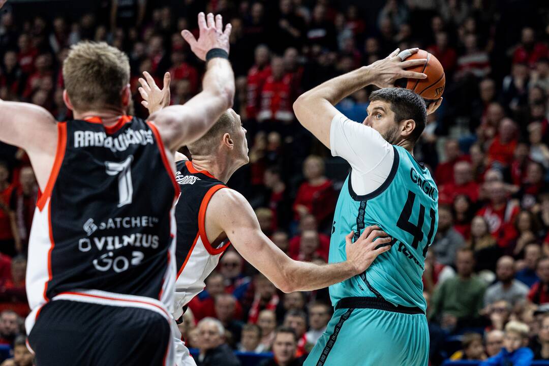 LKL rungtynės: Vilniaus „Rytas“ - „Wolves“