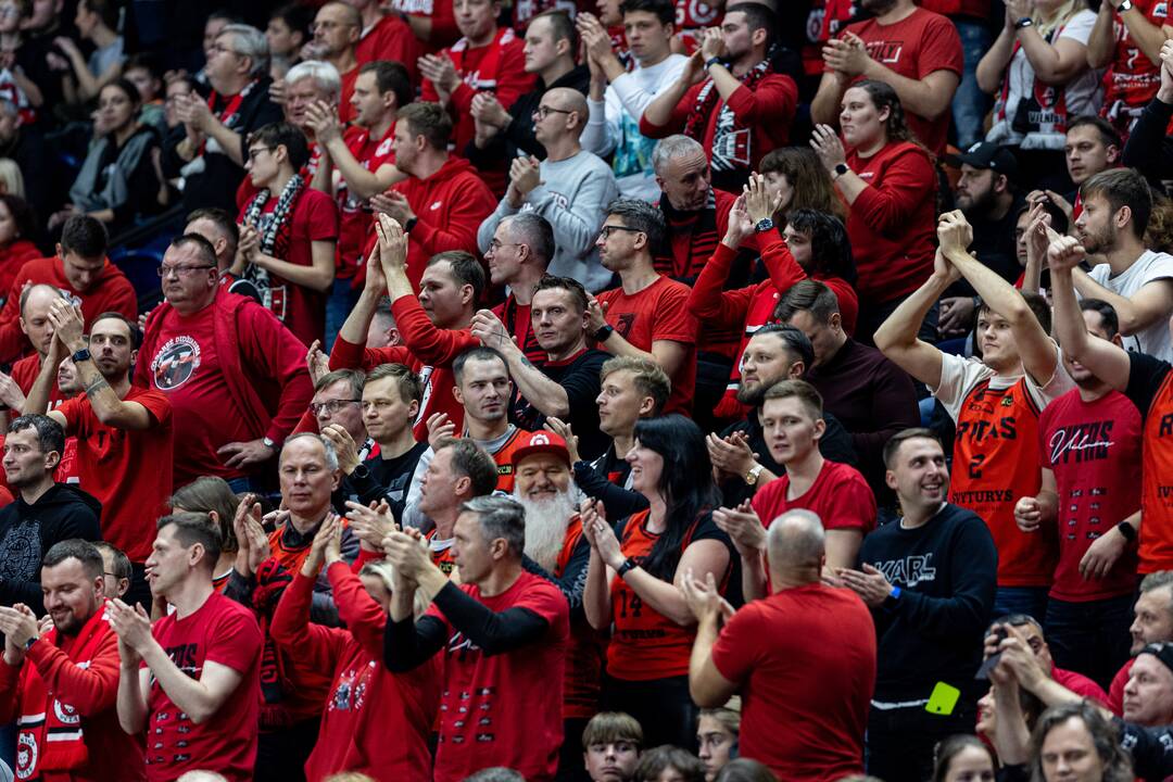 LKL rungtynės: Vilniaus „Rytas“ - „Wolves“