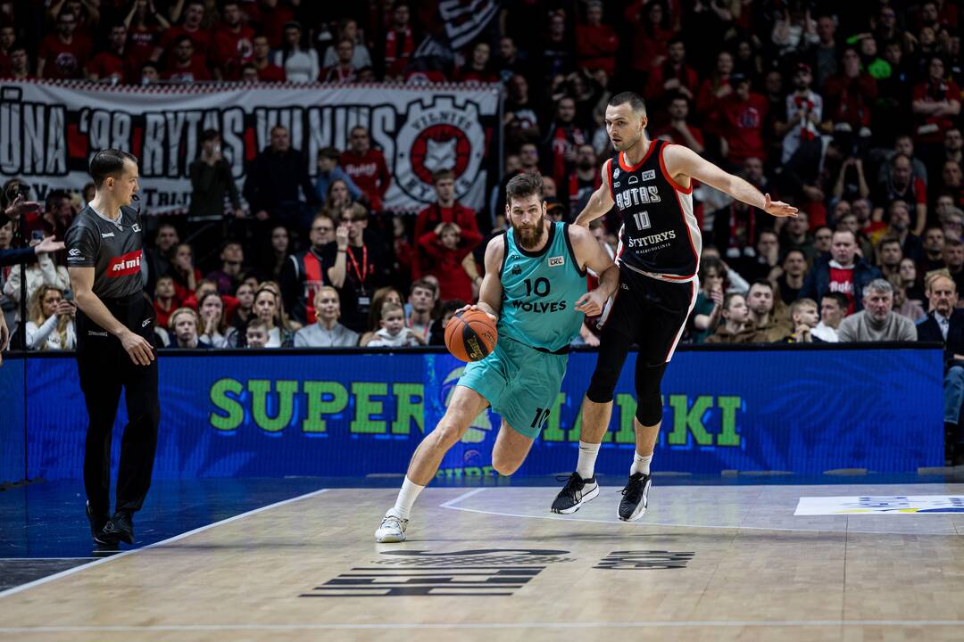 LKL rungtynės: Vilniaus „Rytas“ - „Wolves“