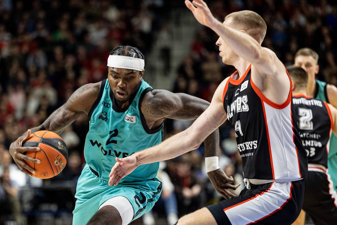 LKL rungtynės: Vilniaus „Rytas“ - „Wolves“