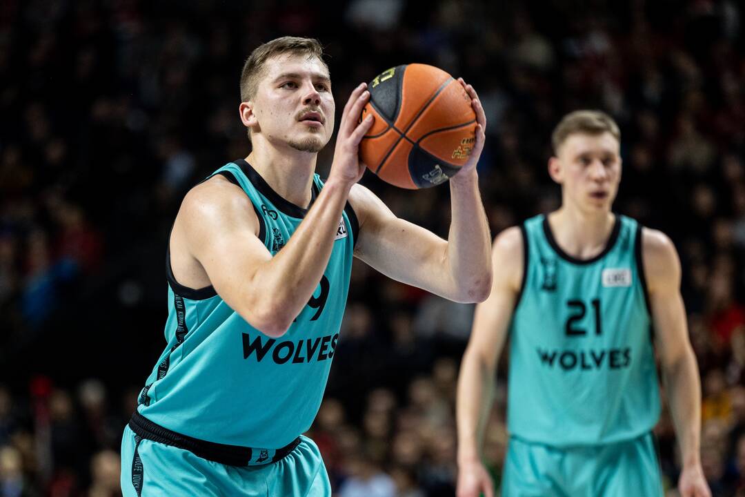 LKL rungtynės: Vilniaus „Rytas“ - „Wolves“