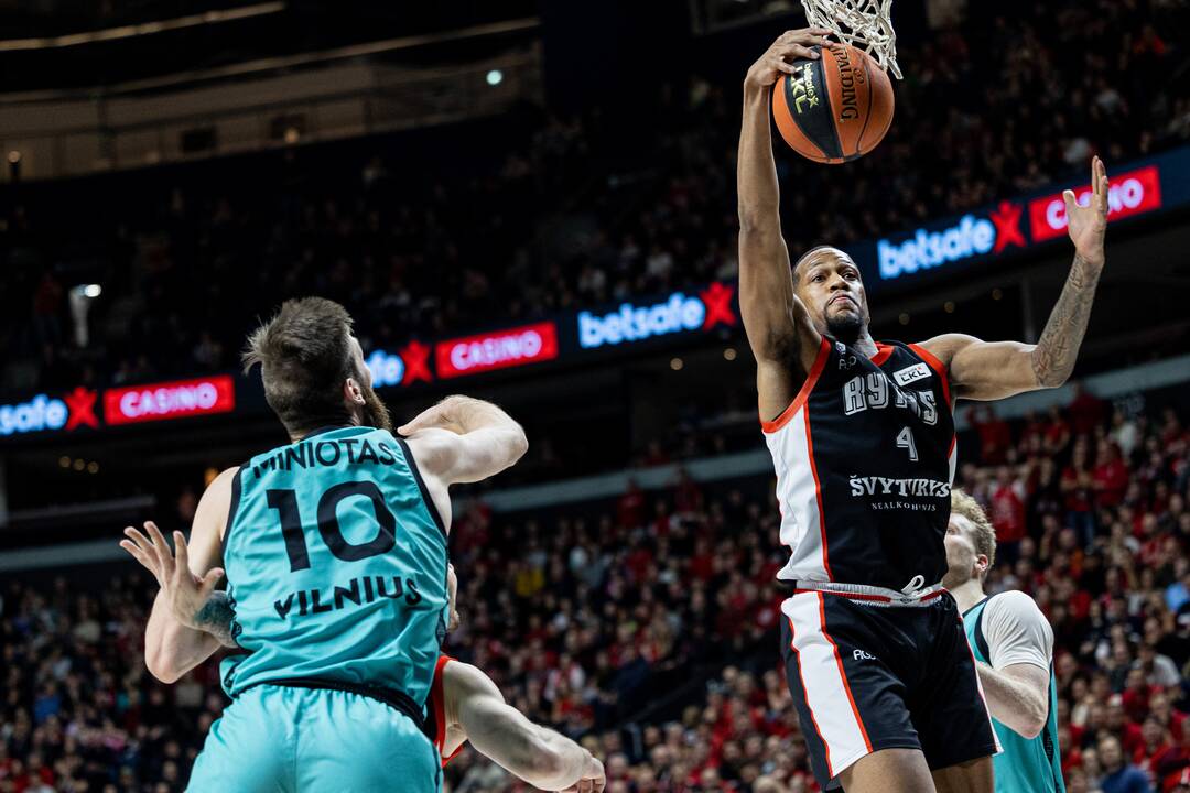 LKL rungtynės: Vilniaus „Rytas“ - „Wolves“