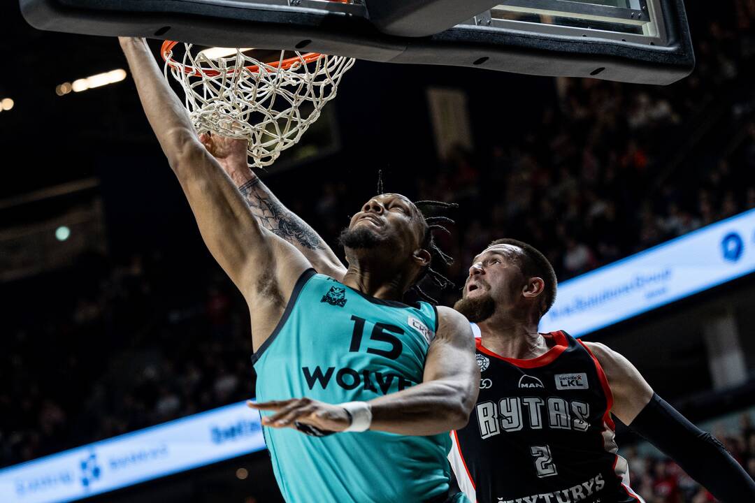 LKL rungtynės: Vilniaus „Rytas“ - „Wolves“