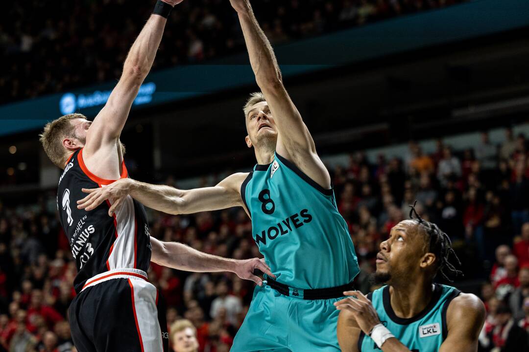 LKL rungtynės: Vilniaus „Rytas“ - „Wolves“