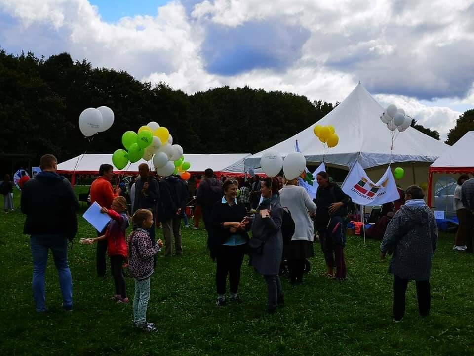 Draugystės parke rinkosi šeimos