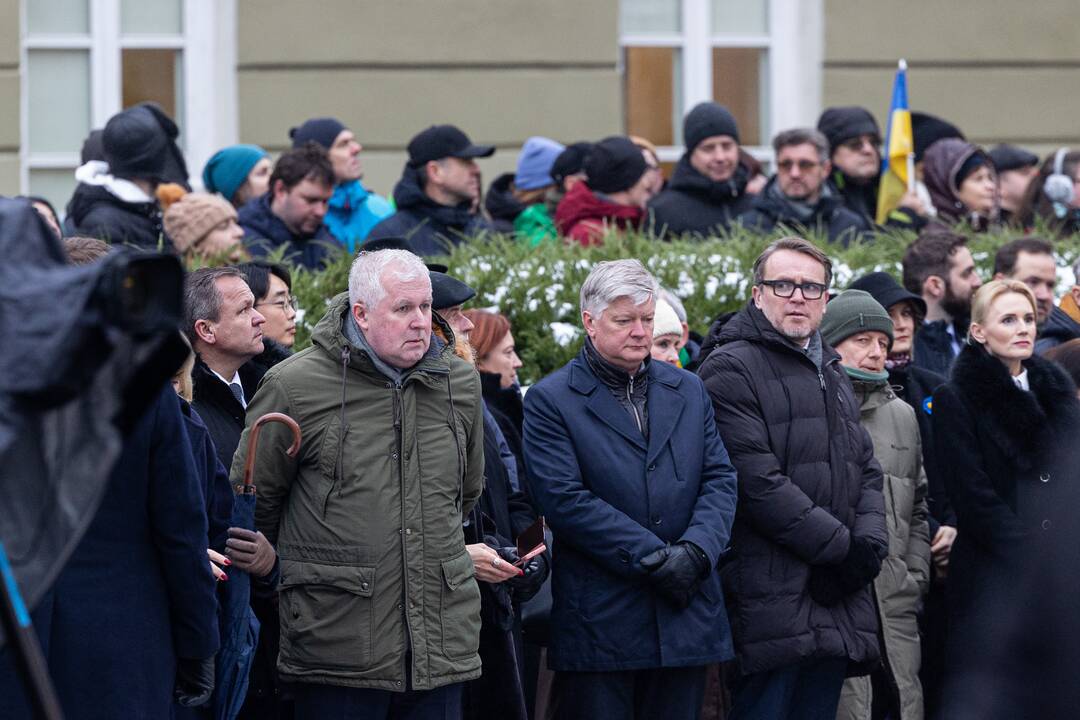 V. Zelenskis ir G. Nausėda kreipėsi  į Lietuvos žmones