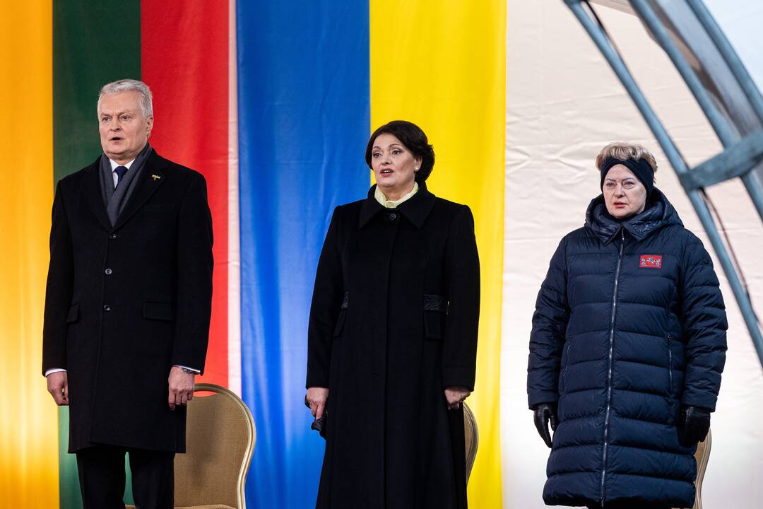 V. Zelenskis ir G. Nausėda kreipėsi  į Lietuvos žmones