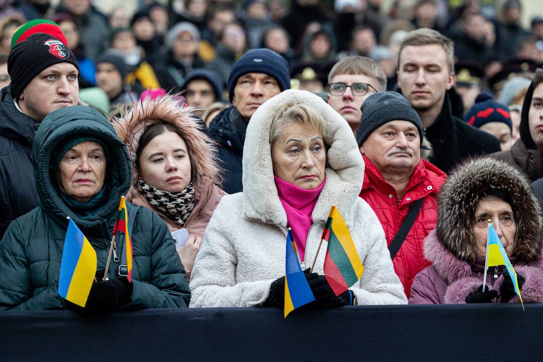 V. Zelenskis ir G. Nausėda kreipėsi  į Lietuvos žmones