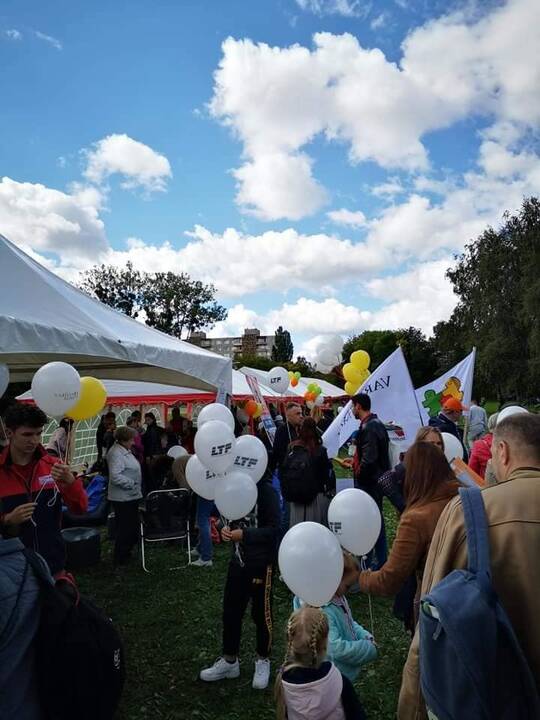 Draugystės parke rinkosi šeimos