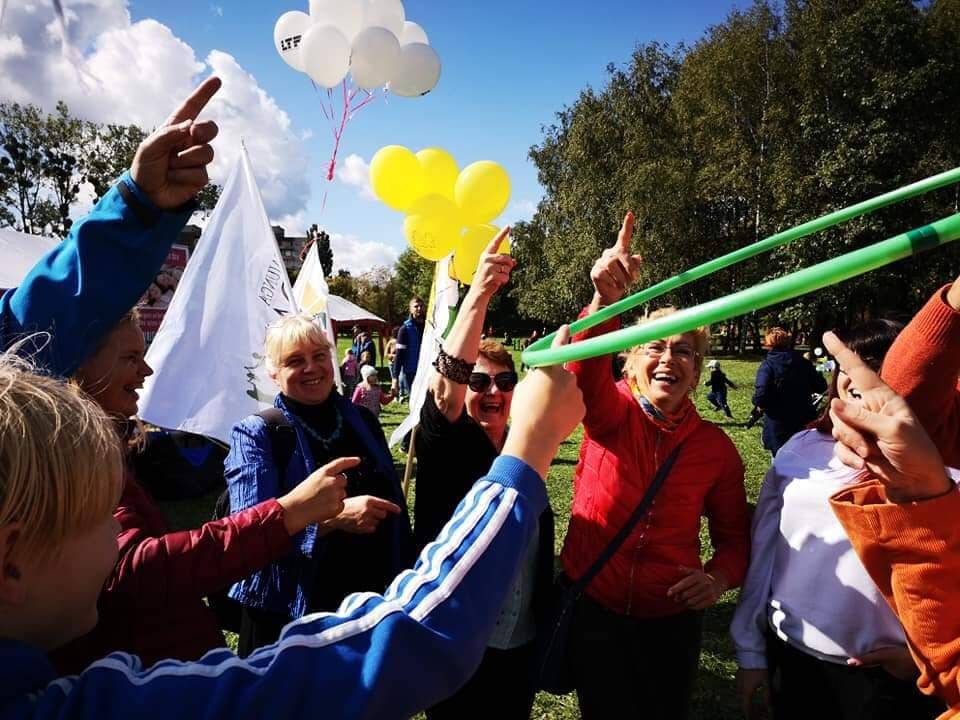 Draugystės parke rinkosi šeimos
