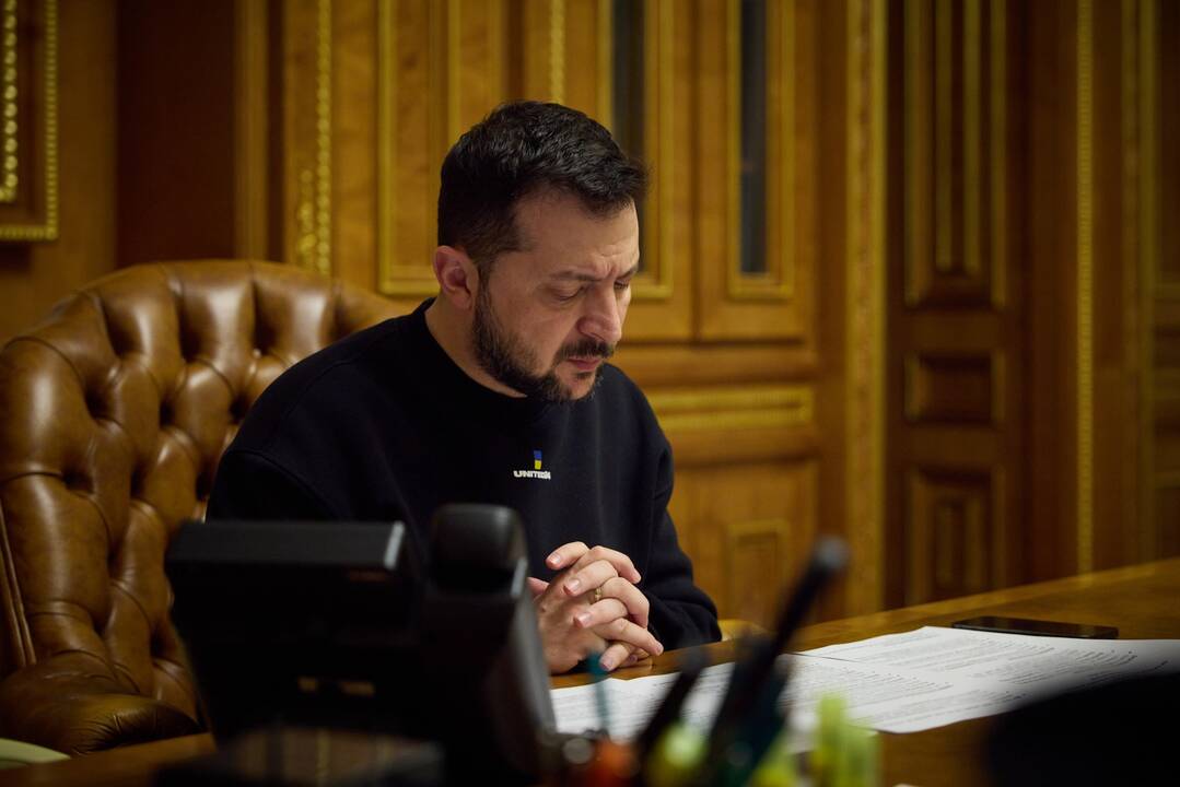 V. Zelenskis gegužę galimai lankysis Vokietijoje