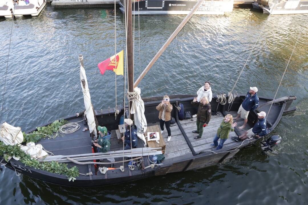 Unikalus tradicinių ir istorinių laivų paradas „Dangės flotilė“