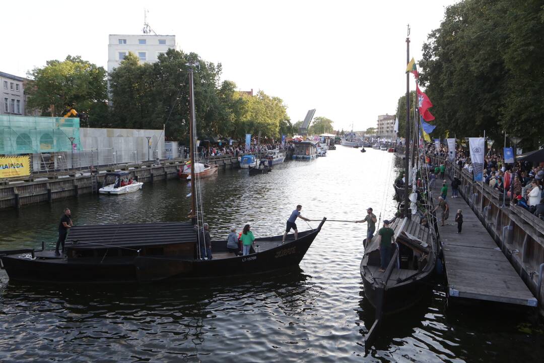 Unikalus tradicinių ir istorinių laivų paradas „Dangės flotilė“