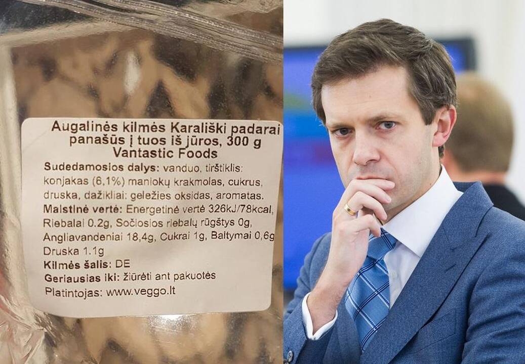 Andrius Tapinas (dešinėje)